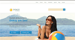 Desktop Screenshot of doksy.de